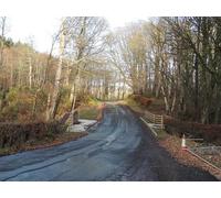 UK Photo Print 8"x6" Barr Road approaching the Dailly Road Old Dailly c2012