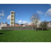 UK Photo Print 8"x6" Fire Station Tower Stranraer c2012