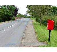 UK Photo Print 8"x6" Postbox on Station Hill John O'Gaunt c2014