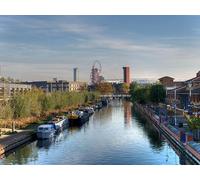 UK Photo Print 8"x6" River Lee Navigation, Hackney Wick Leyton/TQ3786 c2016