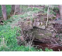 UK Photo Print 8"x6" Ruined bridge on the Garvock Burn Forteviot c2012