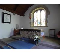 UK Photo Print 8"x6" St Maurice, Eglingham - altar Eglingham c2017