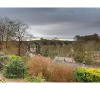 UK Photo Print 8"x6" The Disused Railway Viaduct at Ingleton Ingleton/SD6973 c2017
