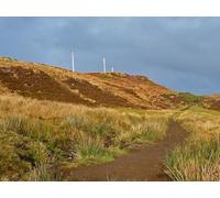 UK Photo Print 8"x6" The hill path to Fiskavaig Talisker c2012
