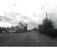 UK Photo Print 8"x6" - The Road Rising Over the Railway - Glazebrook c2010