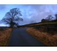 UK Photo Print A4 / 12"x8" A little bridge on the Southern Upland way Portpatrick This lit c2010