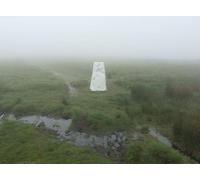 UK Photo Print A4 / 12"x8" A welcome sight Denshaw The trig pillar on White Hill (1530 c2016