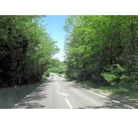 UK Photo Print A4 / 12"x8" A267 passes through Chase Wood Broadwater Down c2012