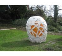 UK Photo Print A4 / 12"x8" Alien egg in the Rose Garden Maidstone This sculpture is in the c2010