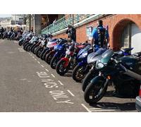 UK Photo Print A4 / 12"x8" All in a row, at Brighton Kemp Town A busy spring Saturday afte c2010