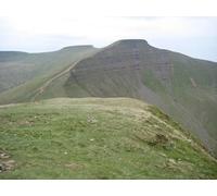 UK Photo Print A4 / 12"x8" Brecon Beacons Cribyn/SO0221 Corn Du and Pen y Fan, the second c2010