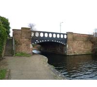 UK Photo Print A4 / 12"x8" Bridge E, Leeds and Liverpool Canal - Boundary Bridge Bootle/S c2015