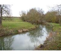 UK Photo Print A4 / 12"x8" Bridge over the river [2] Crimscote This modern bridge carries c2011