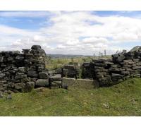 UK Photo Print A4 / 12"x8" Broken Drinking Trough, Bell House Moor Charlestown/SD9726 c2010