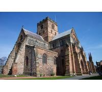 UK Photo Print A4 / 12"x8" Carlisle Cathedral From ground level looking up at the South We c2012
