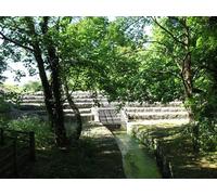UK Photo Print A4 / 12"x8" Cerne Abbas flood alleviation scheme A dam that controls flood c2010