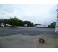 UK Photo Print A4 / 12"x8" Charnock Richard Services The lorry park on a Sunday afternoon, c2011