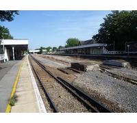 UK Photo Print A4 / 12"x8" Cheam station Sutton The West Croydon to Epsom railway line was c2013