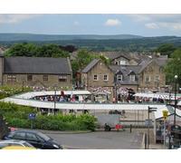 UK Photo Print A4 / 12"x8" Clitheroe Market Clitheroe/SD7441 Looking down on to the marke c2010
