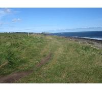 UK Photo Print A4 / 12"x8" Coastal footpath at Cullernose Point Craster The Northumberland c2014