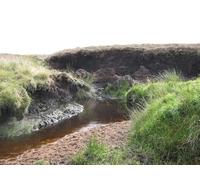 UK Photo Print A4 / 12"x8" Collapsed peat hag Raffin Burn A collapsed peat hag on the sout c2010