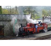 UK Photo Print A4 / 12"x8" David Lloyd George Takes on Water, at Tan-y-Bwlch, Gwynedd Tan- c2010