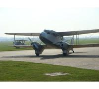 UK Photo Print A4 / 12"x8" de Havilland Dragon Rapide DH 89 and Tiger Moth at Duxford Duxf c2008