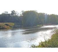 UK Photo Print A4 / 12"x8" Divided river Stratford-upon-Avon The River Avon divides at thi c2011