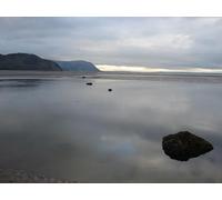 UK Photo Print A4 / 12"x8" Ebb Tide on Conwy Sands Llandudno As the tide races out, more a c2010