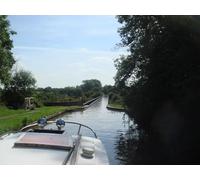 UK Photo Print A4 / 12"x8" Edstone Aqueduct Bearley Cross Approaching the aqueduct by boat c2010