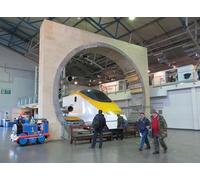 UK Photo Print A4 / 12"x8" Eurostar mock-up, NRM York London to Paris via the Channel Tunn c2013