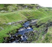 UK Photo Print A4 / 12"x8" Exposed sill on the Bannock Craigend/NS7887 The burn flows ove c2010