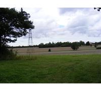 UK Photo Print A4 / 12"x8" Fields next to Church Lane Earl Soham c2010