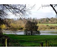 UK Photo Print A4 / 12"x8" Flooded fields in the Misbourne valley Stratton Chase The River c2014