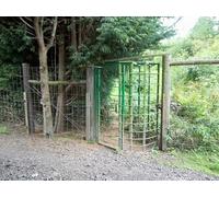 UK Photo Print A4 / 12"x8" Gate on the path Shurdington The footpath goes through this met c2011