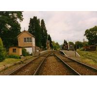 UK Photo Print A4 / 12"x8" Hampton Loade signal box, 1994 Taken with my old Pentax K1000 i c1994