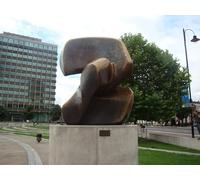 UK Photo Print A4 / 12"x8" Henry Moore's Locking Piece Westminster Looking southwest. c2010
