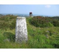 UK Photo Print A4 / 12"x8" Hensbarrow Beacon Coldvreath First time the summit is smaller t c2008