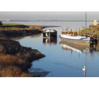 UK Photo Print A4 / 12"x8" High Tide at Barrow Haven c2010