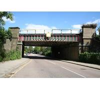 UK Photo Print A4 / 12"x8" Kent House Road: Railway bridge Penge This bridge carries the e c2012