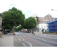 UK Photo Print A4 / 12"x8" London : Hammersmith : Shepherd's Bush Road Hammersmith/TQ2279 c2010 P1