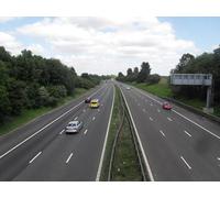 UK Photo Print A4 / 12"x8" M62 Towards Manchester Peel Green c2010
