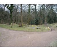 UK Photo Print A4 / 12"x8" Meeting of the paths Risca Five footpaths meet at this point on c2010