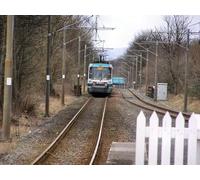 UK Photo Print A4 / 12"x8" Metrolink. Besses o'th' Barn Whitefield/SD8106 A Metrolink tra c2010