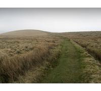 UK Photo Print A4 / 12"x8" Middle Hare Head Halton East Public bridleway approaching the s c2011