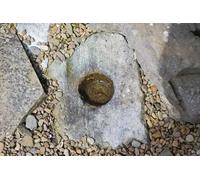 UK Photo Print A4 / 12"x8" Midhowe broch pivot stone Wasbister/HY3932 Do not only look ar c2010