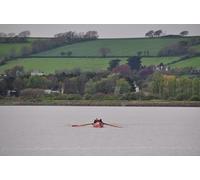 UK Photo Print A4 / 12"x8" North Devon : River Taw Barnstaple Looking along the River Taw c2014