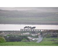 UK Photo Print A4 / 12"x8" North Devon : River Taw Estuary & Scenery Lower Yelland Looking c2014