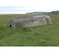 UK Photo Print A4 / 12"x8" Old boat at Red Wharf Bay Pentraeth c2011