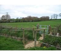 UK Photo Print A4 / 12"x8" Over the ditch Sutton-under-Brailes After passing through an ol c2010